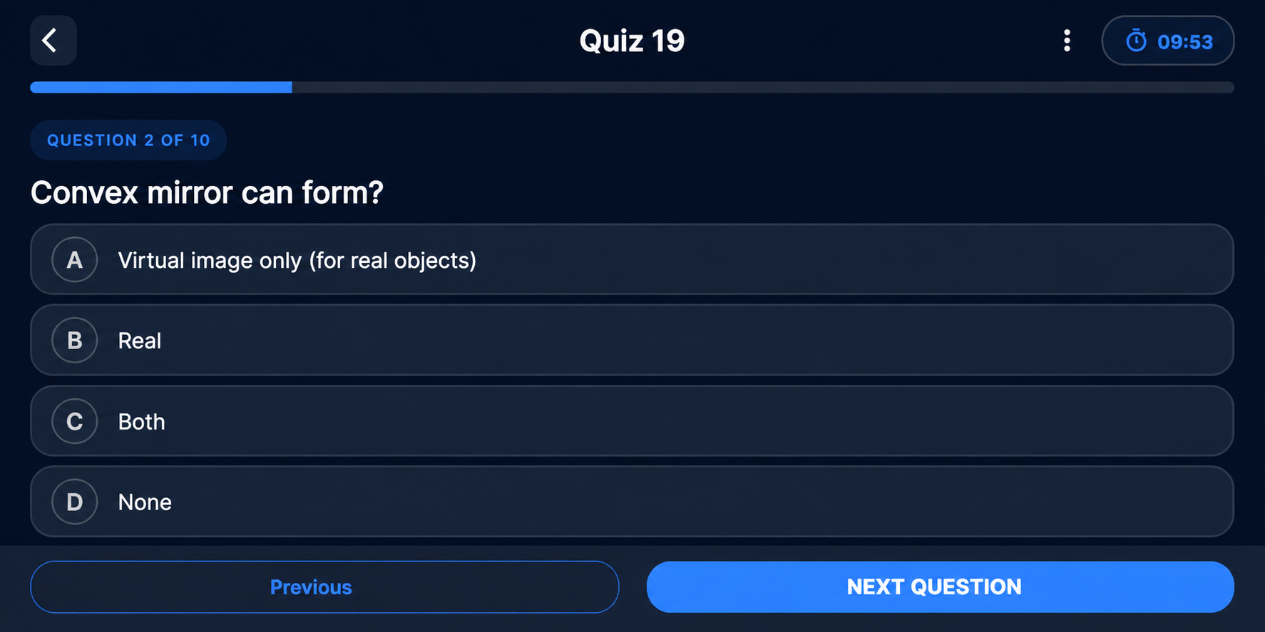 Quiz Interface